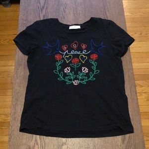 Sandro Paris peace tee